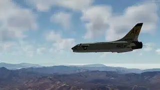 China Lake to Edwards in the LAST DOGFIGHTER | P3D