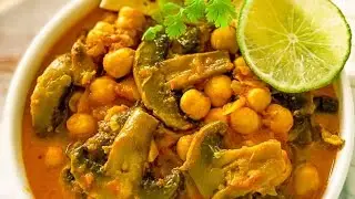 Vegan Recipe | Veg Dinner recipe for weightloss | Mushroom side dish recipe | Channa Masala recipe 