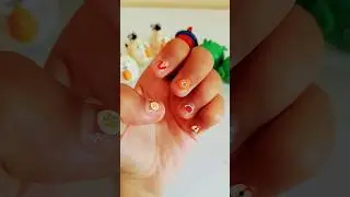.😊2 minute nail art #funcraft💅 😊.