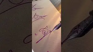 How to sign the letter S? ❣️ #signature #calligraphy #viral #shorts