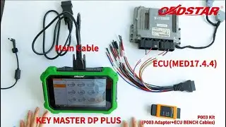 OBDSTAR Read PSA Bosch MED17.4.4 Pin Code on Bench with P003 Adapter OBDII365