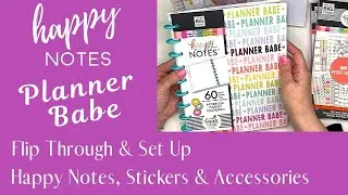 Happy Planner / Planner Babe / Happy Notes, Stickers & Accessories / Flip Through & Set Up