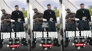 Alee - 24 - TUDO DE NOVO feat. Filipe Ret (prod. QualyWav1) -(Vis&atilde;o 808x)