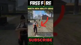 Nikita Character Ability Change 🤯 Nikita Character Ability Test After OB42 Update #ob42changes