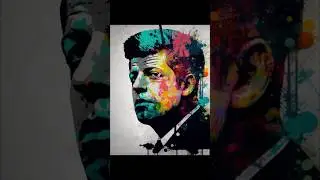 ❤️🇺🇸 Remembering a Visionary Leader! An artistic tribute to John F. Kennedy 🌟🗽 #JFK