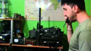 QSO  29.550 FM  iz8jfa iz8jjg on6pf    surplus  radio sem25  sem35