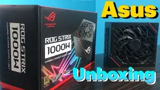 Asus ROG STRIX 1000W 80+ gold Power Supply Unit (PSU) Unboxing + free Cuppon