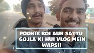 Pookie boi aur sattu gojla ki hui vlog mein wapsi | #dailyvlogs #vlog #trendingvlog2025 