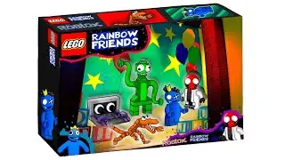 LEGO Roblox Rainbow Friends &ldquo;SLICED&rdquo; Set 🌈 / Playtime