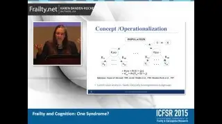 Dr. Karen Bandeen-Roche - Frailty and cognition: One syndrome?