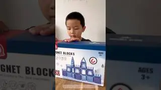 Kawee unbox Magnet block #toys #unboxing #magnet #toyreview #ของเล่น #ของเล่นใหม่