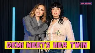 Demi Lovato Looks Impressed As Madame Tussauds Reveals Her Brand New Wax Figure | N18G