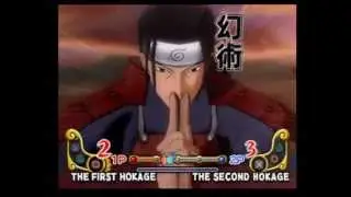 NARUTO: Ultimate Ninja 3 - The First Hokage vs. The Second Hokage (Insane Difficulty)