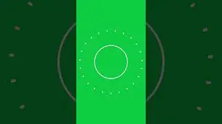 Circle Burst Shape Green Screen #greenscreen #shape #animation #circle