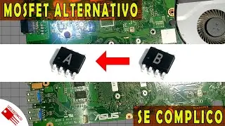 Como remplazar un mosfet que no se consigue