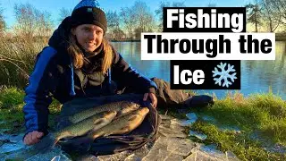 Fishing Through The Ice - Lindholme Lakes