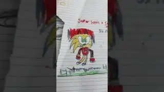 Noah draw super sonic combined Iron Man like and subscribe