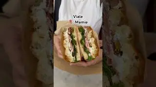The best Italian sandwich in LA?! 🤯 #lafood #italiansandwich #panini #prosciutto #schiacciata #caf&eacute;