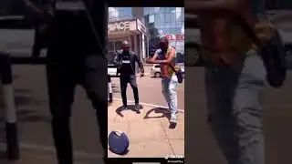 Alex Mwakideu and Chris Da Bass dancing back it up by Nameless and Wahu #shorts