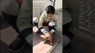 Jab Sakshu Puppy se Darr Gaya 🤣 | First Time Meeting a Cute Dog! ❤️