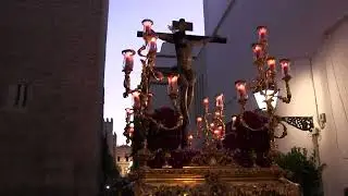 Cristo de la Salud (San Bernardo) por los alrededores del Alcázar 2023
