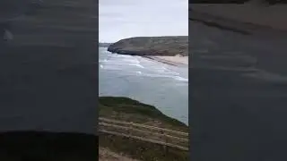 Perranporth Cornwall Sunday morning, The only Bar on the beach in the UK.great place to eat drink 🍻🍻