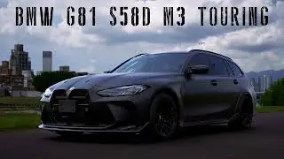 BMW G81 S58D M3 Touring GPF / Stone Catted Downpipe Sound