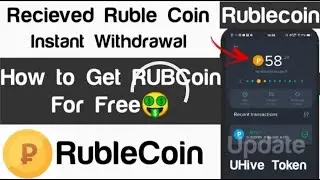 Get Rubble(RUB)Token100% free without investment|withdraw instantly to your PAYEER Account