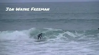 Jonathan Wayne Freeman surfing San Diego