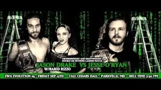 Jason Drake (w/Rabid Rizzo) vs Jesse O'Ryan - Ladder Match - EWA - Evolution 2K19