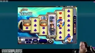 Zeus III video slot | Base game big win | WMS |