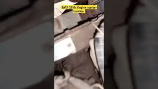 TATA 2518c Engine number location