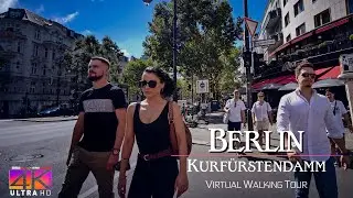 【4K】VIRTUAL WALKING TOUR: &laquo;Berlin Kudamm - Germany 2020&raquo; Ultra HD 🎧 Binaural 3D City Sounds