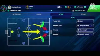 Best Tactic SM22 4-2-3-1 #sm22 #sm21 #besttactic