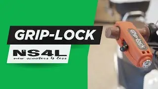How to Use the Grip-Lock on Your Motor Scooter | New Scooters 4 Less