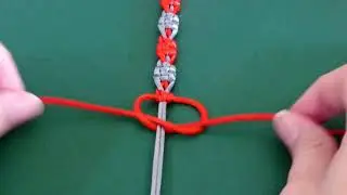 Genera Dinero con tus ventas con una pulsera de nudo plano alternado original fácil/ Tutorial