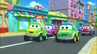 Monster, Fire, Ice Cream & Taxi Trucks Truck Songs for Kids