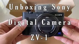UNBOXING SONY Vlogging Camera ZV-1 | Best vlogging camera in 2020-2021?? | #sonyzv1 #vloggingcamera