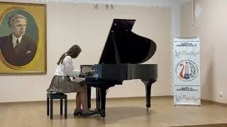 С.Борткевич Прелюдія op.33 N 7 Fis dur, вик.Олександра Горова ,1 курс.