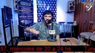 Facundo Jofr&eacute; (Mendoza) en T&uacute;nel 57. Emisi&oacute;n N&ordm;: 1254. 11/12/2019.