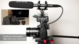 Panasonic GH5 XLR Adapter DMW-XLR1 with Sennheiser + Rode  Mics