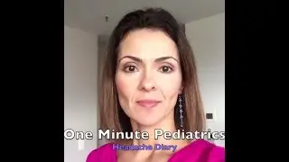 HEADACHE DIARY | Dr. Ana-Maria Temple, Holistic Pediatrician