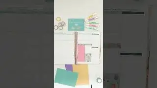 Easter Planner Spread Decorating