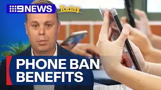 Classroom phone ban helping reduce bullying, mental health issues | 9 news Australia