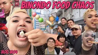 TRYING BINONDO’s FAMOUS EATS 🍡🍢 | VERY CHAOTIC MUKBANG 😱🤯 | Paolo Pierce VLOGS