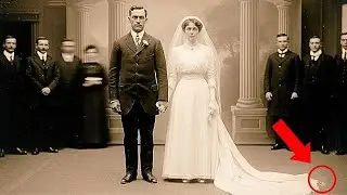 This Old 1905 Wedding Portrait Stunned Experts When They Noticed What Was on the Floor
