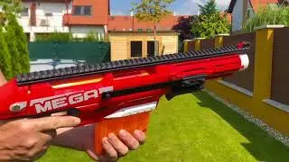 Nerf Mega Magnus pump action mod