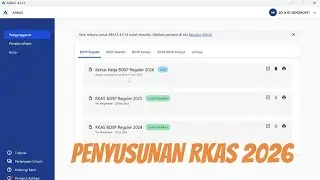 Penyusunan RKAS 2026 Sampai Pengajuan Pengesahan
