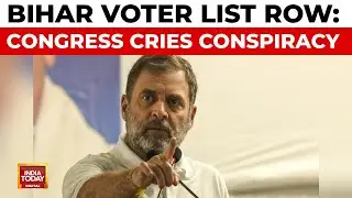 Bihar Voter List Row: Congress Alleges Plot To Delete Dalit, Minority Votes