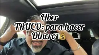 Truco De Uber Para Hacer Mas Dinero???💰😱Tengan Cuidado Con Esta Estafa!👀